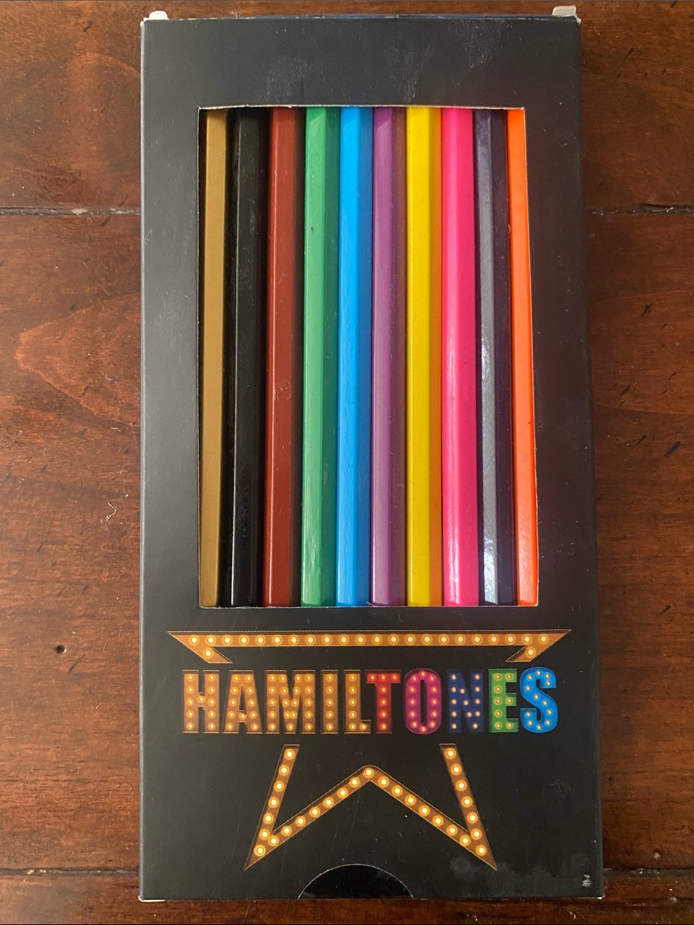 Hamiltones Set of 12 Colored Pencils